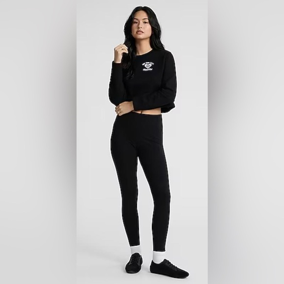 Express Pants - 2-Pack Express Super High Waisted Best Loved Leggings – Black – Size XL